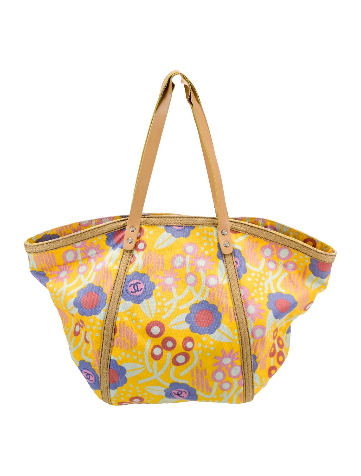 Chanel High Summer Camellia Tote